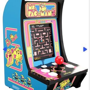 Arcade up Mrs. PAC MAN countertop arcade game.